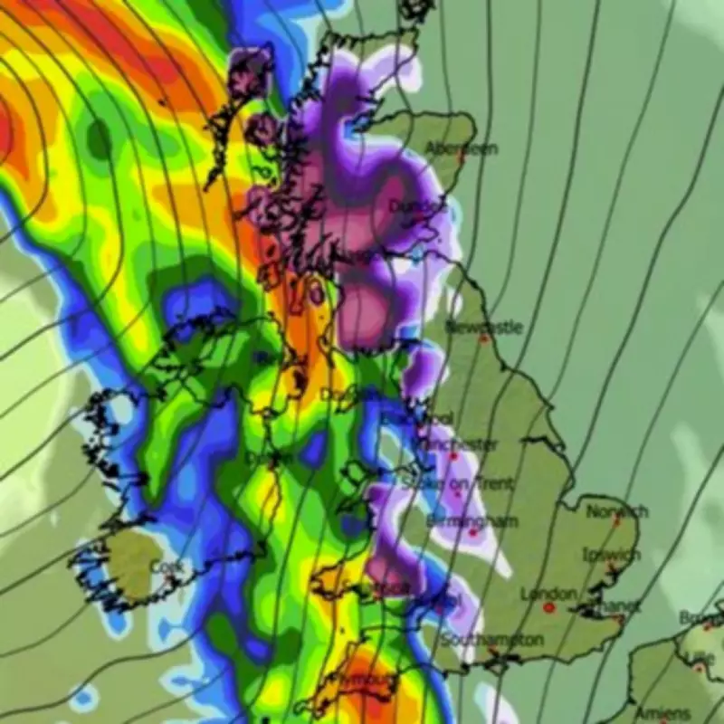 UK Braces for 600-Mile Blizzard as Snow Maps Predict Widespread Disruption