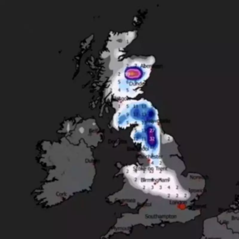 UK Braces for 610-Mile Blizzard: 75 Counties on Snow Alert