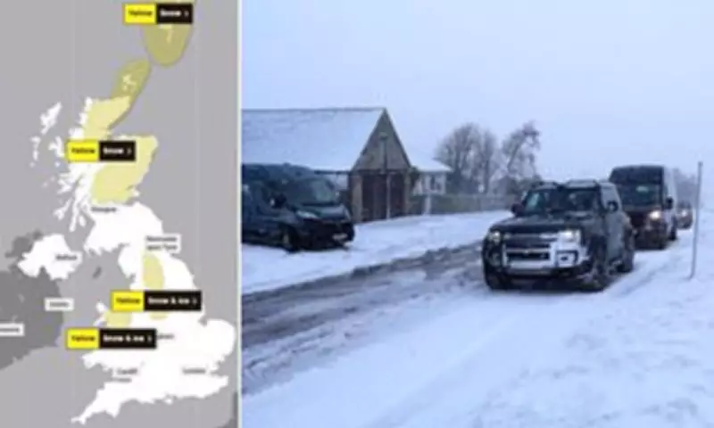 UK Braces for Heavy Snow and Flooding as Met Office Issues Multiple Weather Warnings