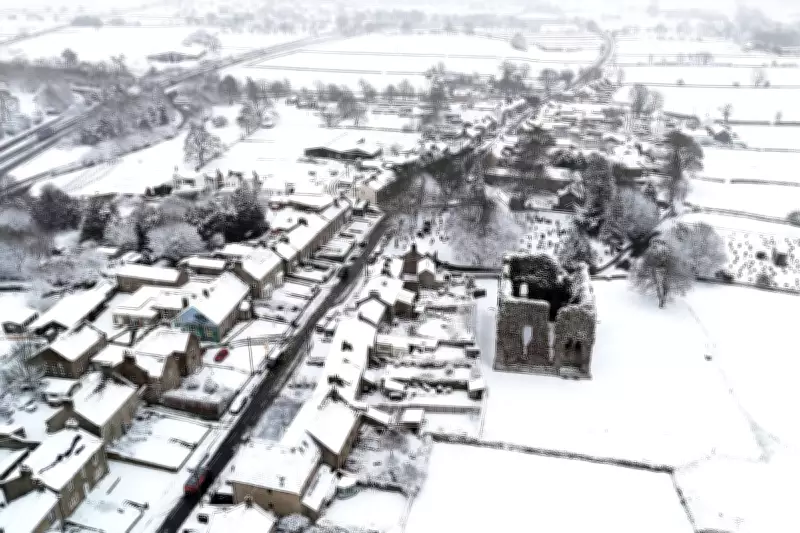 UK Braces for Heavy Snow and Ice as Public Urged to Take Extra Care