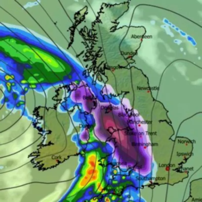 UK Braces for Second Blizzard with Four-Inch-Per-Hour Snowfall Next Week