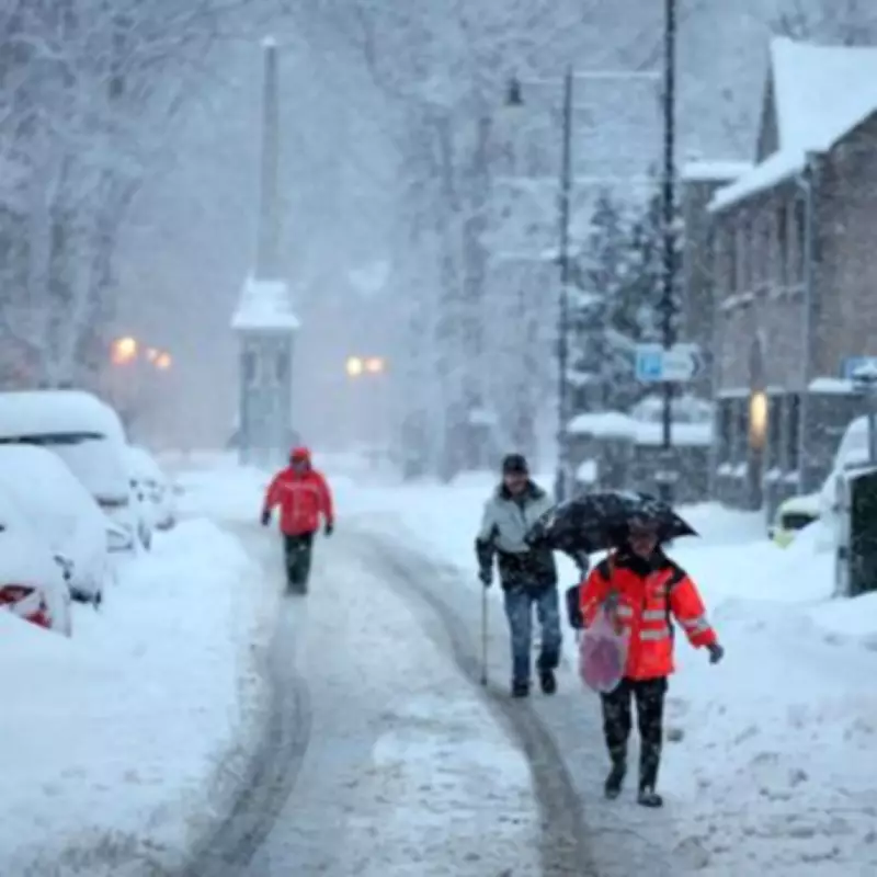 UK Braces for Widespread Snowfall: 40 Cities on Alert for Weekend Onslaught