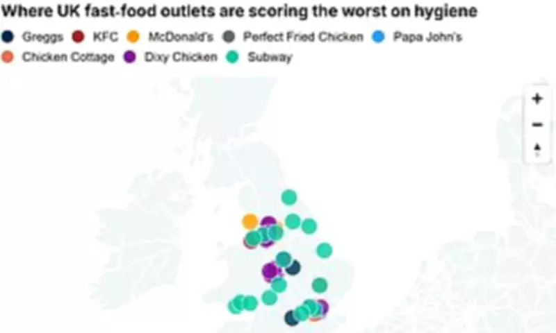 UK Fast Food Hygiene Crisis: Major Chains Fail FSA Inspections