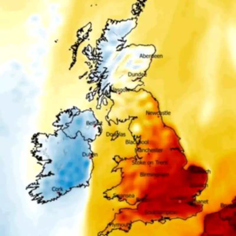UK Weather Maps Predict 17C Heat Surge, England to Outshine Benidorm