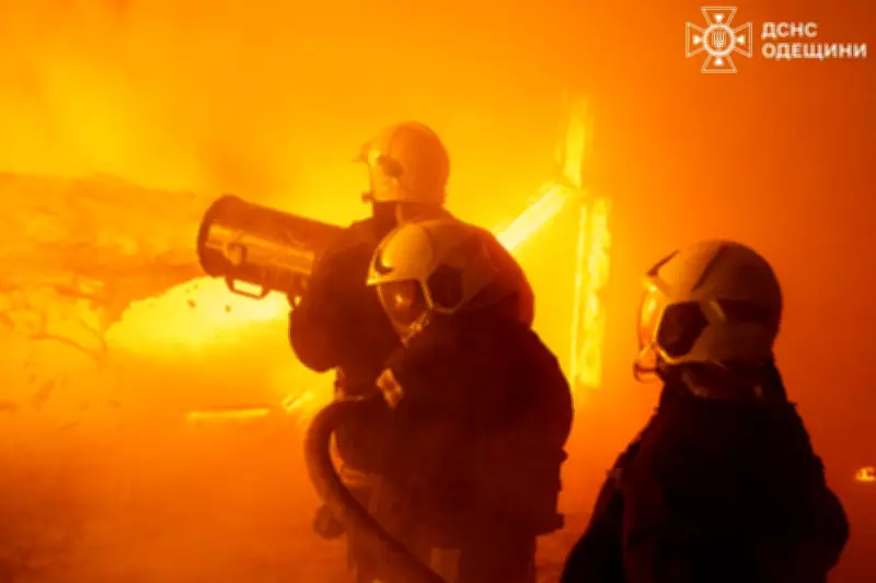 Ukraine Drone Strikes Ignite Major Fires at Russian Black Sea Port