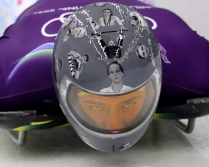Ukrainian Olympian's Helmet Memorialises Athletes Killed in War at Winter Games