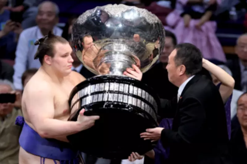 Ukrainian refugee Aonishiki targets sumo's highest honour after fleeing war