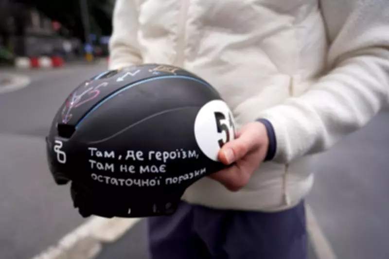 Ukrainian Skater Ordered to Cover 'War Propaganda' Message in Olympic Helmet Row