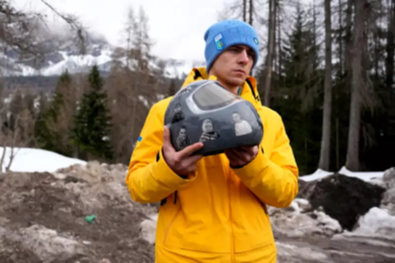 Ukrainian Skeleton Racer Disqualified Over War Tribute Helmet Plans Fundraiser