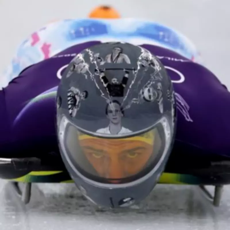 Ukrainian Skeleton Star Expelled from Olympics Over War Memorial Helmet