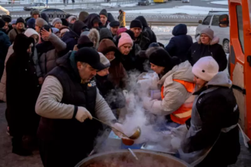 Ukrainians Endure -26C Freeze and Food Scarcity as War Enters Fourth Year