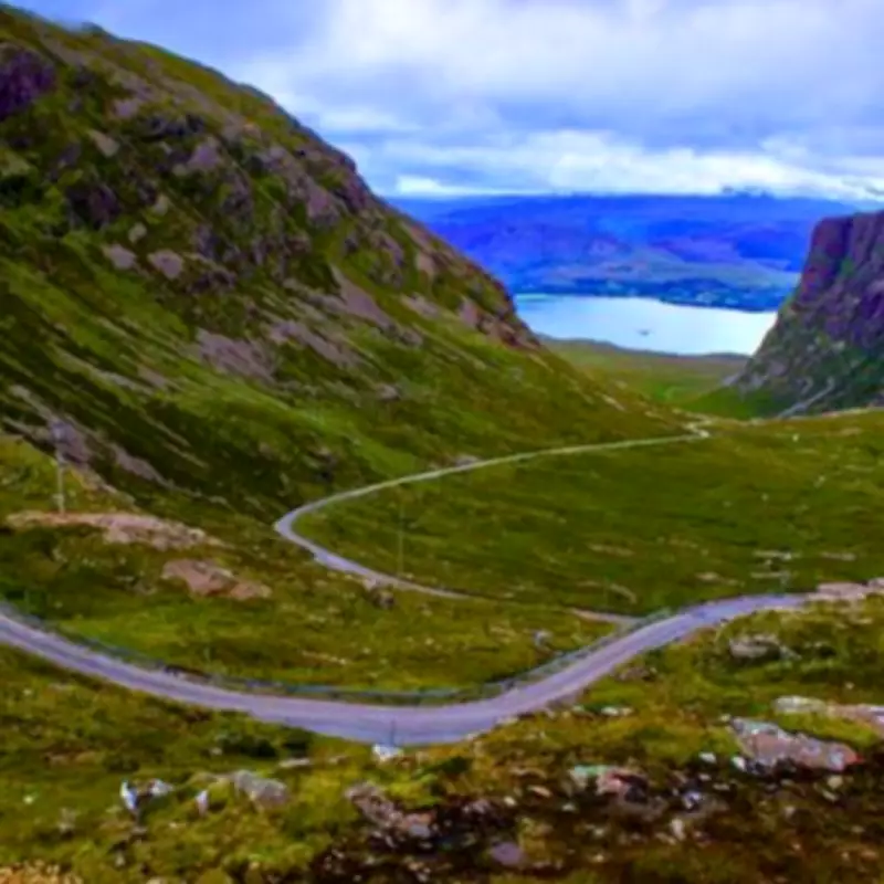 UK's 'Scariest' Road Becomes Winter Nightmare for Motorists