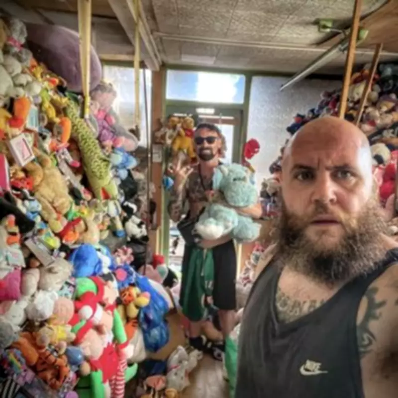 Urban Explorers Discover Scotland's Most Haunting Teddy Bear Bungalow