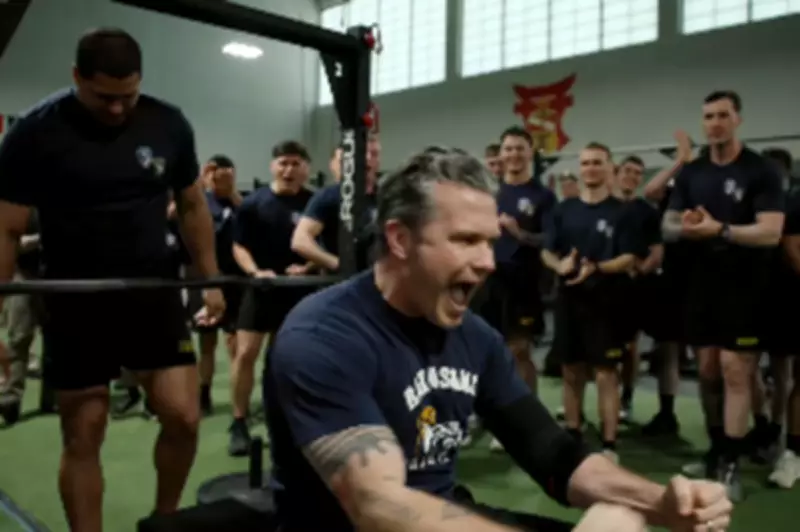 US Defense Secretary Pumps Iron as Trump Considers Iran Military Strikes