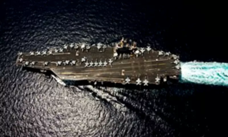 US F-35 Jet Downs Iranian Drone Near Carrier in Arabian Sea