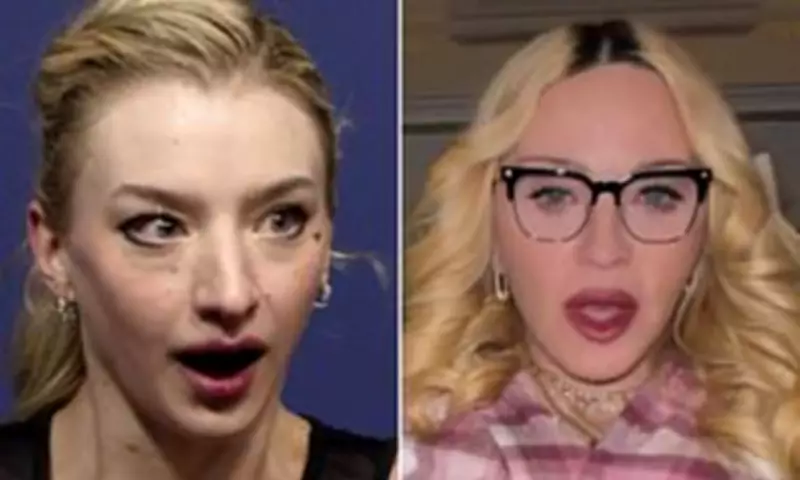 US Figure Skater Amber Glenn Stunned by Madonna's Good Luck Message