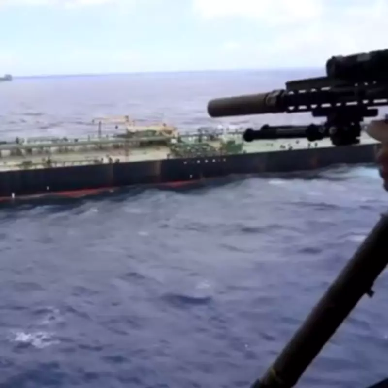 US Forces Conduct Night Raid on Oil Tanker Bertha in Indian Ocean