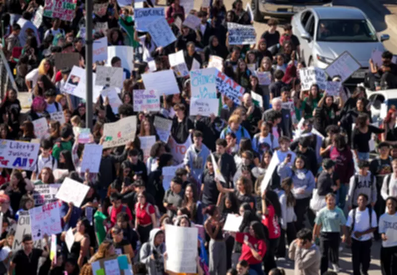 US High School Students Lead Walkouts Against ICE, Defying Fear and Authority