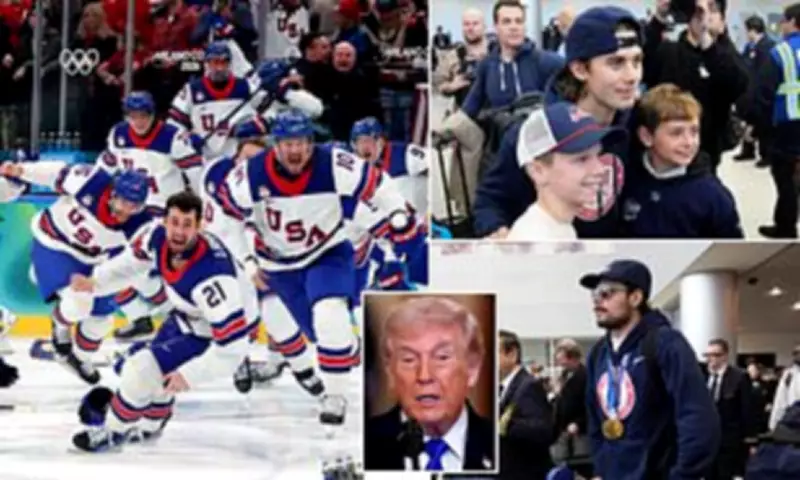 US Men's Hockey Team Celebrates Historic Gold Medal Victory in Florida