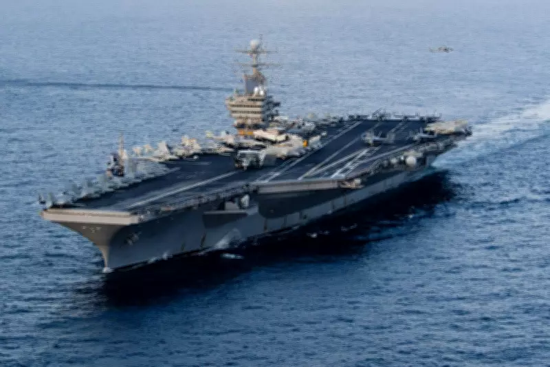 US Military Downs Iranian Drone Near Aircraft Carrier in Arabian Sea