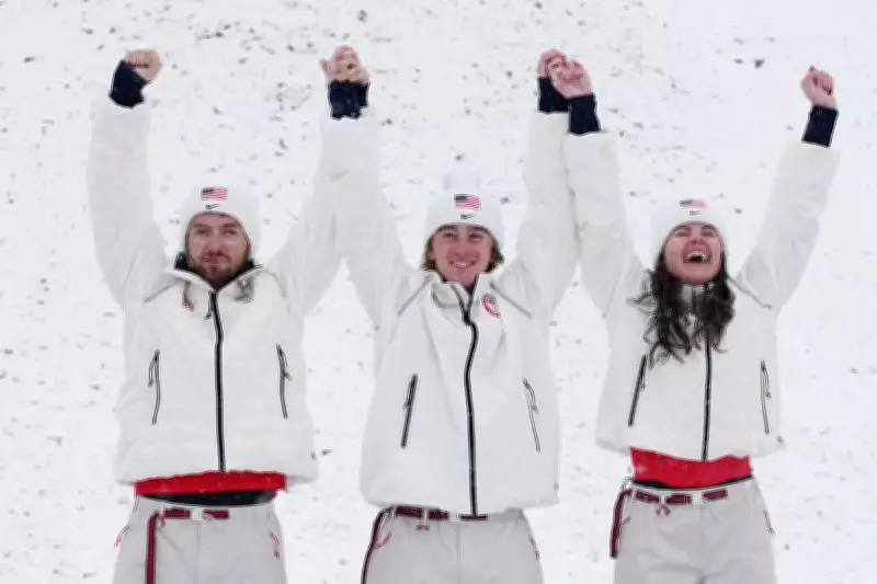 US Sets New Winter Olympics Gold Record with 11th Victory in Mixed Aerials