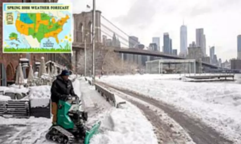 US Spring Weather Delayed by Polar Vortex Split, Experts Warn