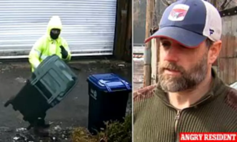 Washington D.C. Garbage Collector Caught on Video Sabotaging Homeowner's Bins