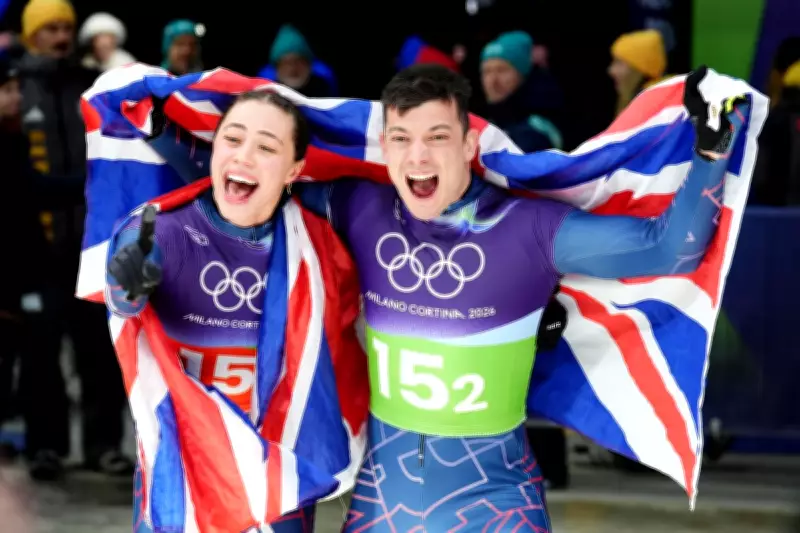 Weston and Stoecker Secure Olympic Gold in Mixed Team Skeleton