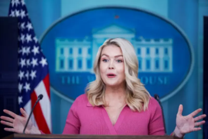 White House Press Secretary Ends Briefing Over Lutnick Epstein Questions