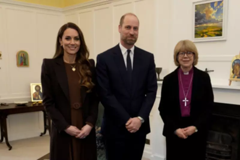 William and Kate Meet First Female Archbishop of Canterbury at Lambeth Palace