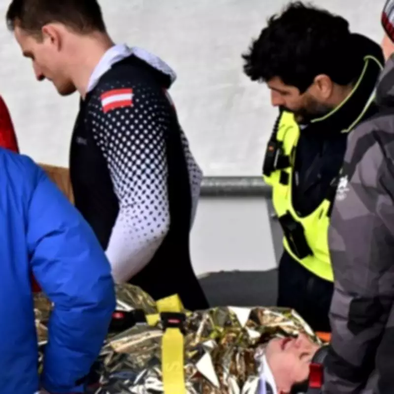 Winter Olympics Bobsleigh Star Hospitalised After Terrifying Crash at Games