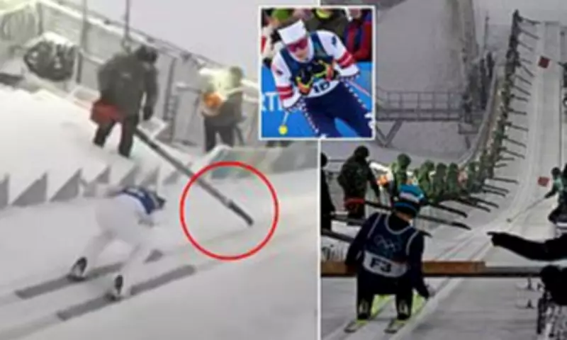 Winter Olympics Shock: US Skier Ben Loomis Hits Leaf Blower Mid-Jump