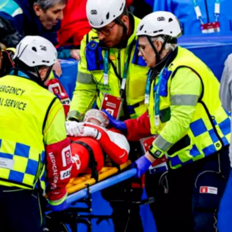 Winter Olympics Skater Kamila Sellier Suffers Horrific Facial Injury in Speed Skating Crash