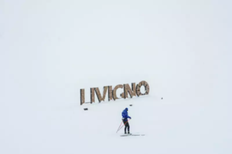 Winter Storm Disrupts Olympic Schedule in Livigno, Italy