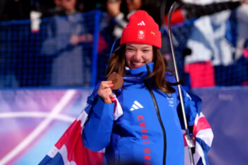 Zoe Atkin Wins Bronze, Matching Britain's Winter Olympics Record