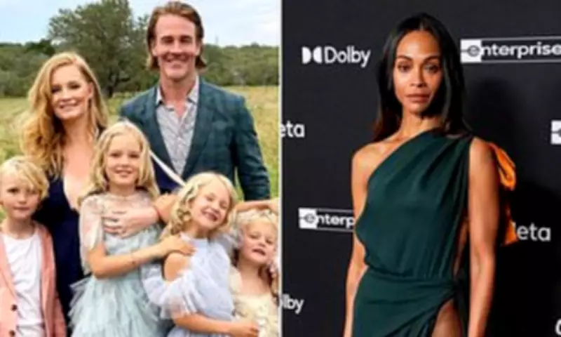 Zoe Saldana's Generous Monthly Donation to James Van Der Beek's Family After His Death