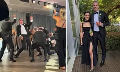 AFL Star's Wedding Dance Moves Give Wife 'The Ick' in Hilarious Social Media Clip