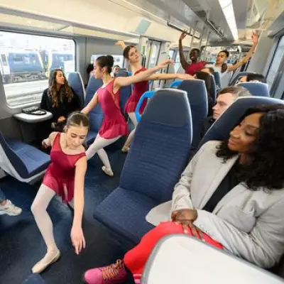 Ballet Dancers Surprise London Commuters with Train Performance