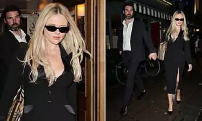 Emily Atack Stuns in Lingerie at Agent Provocateur Dinner with Celebrities