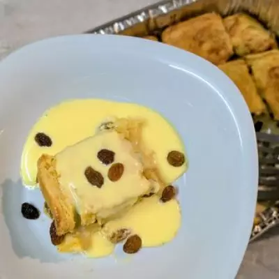 Gen Z Food Critic's First Taste of Bread and Butter Pudding: A Scathing Review