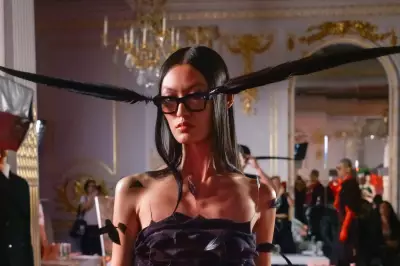 Glass Hair and Noughties Trends Return at London Fashion Week 2026