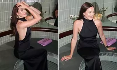 Holly Ramsay Stuns at Cruz Beckham's 21st Birthday Bash in Backless Gown