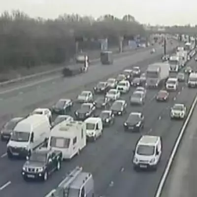 M6 Motorway Gridlocked After Lorry and Two Cars Collide in Lancashire