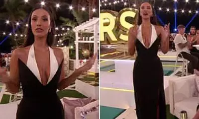 Maya Jama Stuns in Black Gown as Love Island Crowns Samie and Ciaran Winners