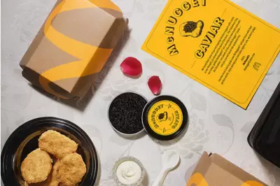 McDonald's Launches Free McNugget Caviar Kits for Valentine's Day