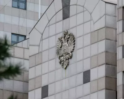 Russian Embassy in Seoul Sparks Outrage with 'Victory Will Be Ours' Banner
