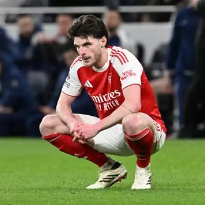 Tottenham Fan Targets Declan Rice with Partner Photo in Vile North London Derby Incident