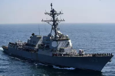 US Navy Destroyer and Supply Ship Collide During Refueling Near South America