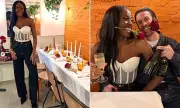 AJ Odudu Celebrates 38th Birthday with Rare Glimpse of Fiancé Peter Gibson