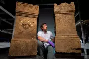 Ancient Roman Altars Discovered Near Edinburgh to be Unveiled to Public